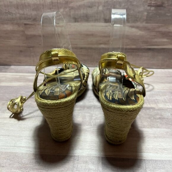Marc Fisher Boho Espadrille Wedge Sandals Woman's Size:10M - Picture 11 of 12